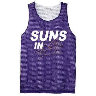 Suns In 4 Playoff Basketball Mesh Reversible Basketball Jersey Tank