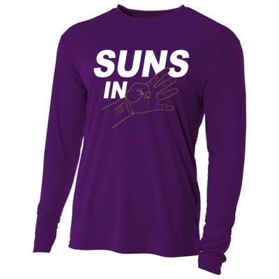 Suns In 4 Playoff Basketball Cooling Performance Long Sleeve Crew