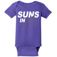 Suns In 4 Playoff Basketball Baby Bodysuit