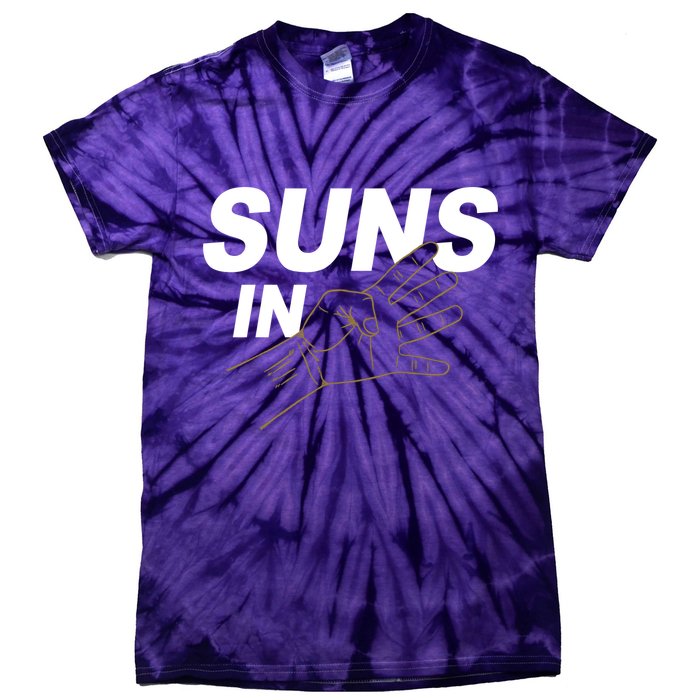 Suns In 4 Playoff Basketball Tie-Dye T-Shirt