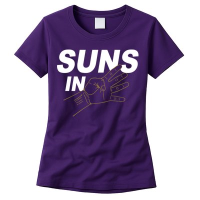 Suns In 4 Playoff Basketball Womens T-Shirt