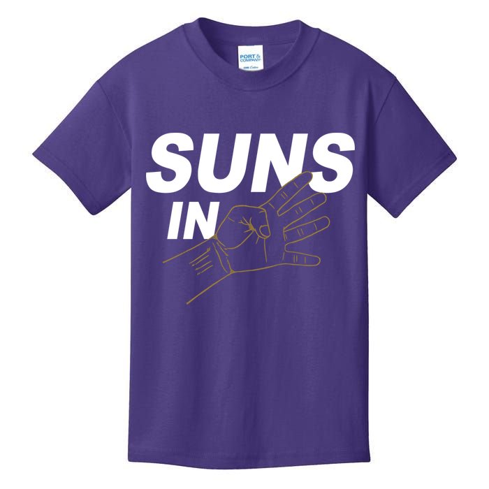 Suns In 4 Playoff Basketball Kids T-Shirt