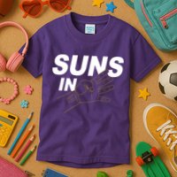 Suns In 4 Playoff Basketball Kids T-Shirt