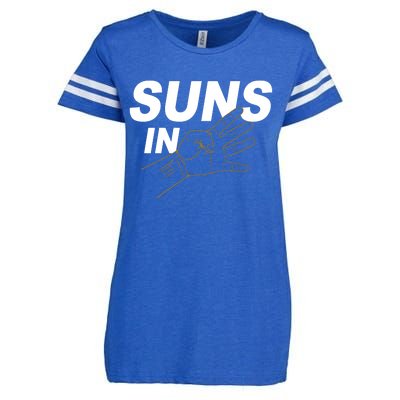 Suns In 4 Playoff Basketball Enza Ladies Jersey Football T-Shirt