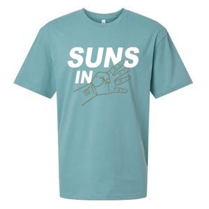 Suns In 4 Playoff Basketball Sueded Cloud Jersey T-Shirt