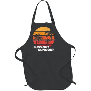 Suns Out Guns Out Full-Length Apron With Pockets