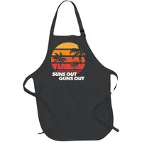 Suns Out Guns Out Full-Length Apron With Pockets