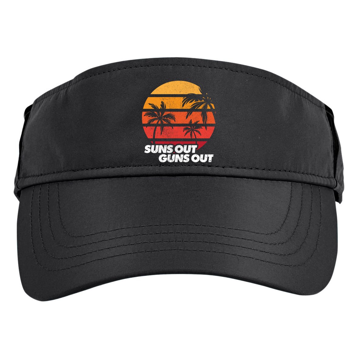 Suns Out Guns Out Adult Drive Performance Visor