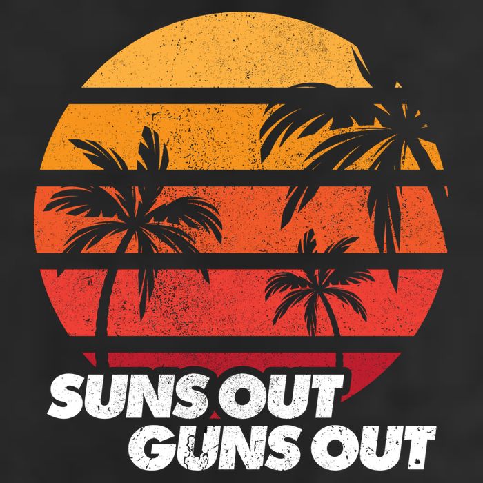 Suns Out Guns Out Adult Drive Performance Visor