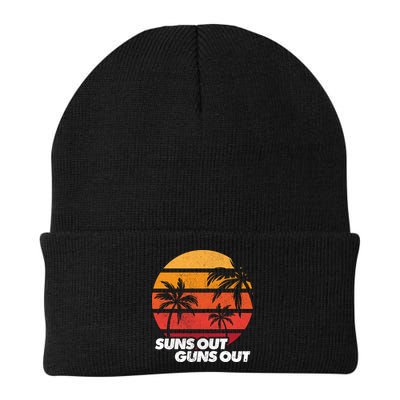 Suns Out Guns Out Beanie