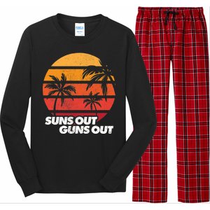 Suns Out Guns Out Long Sleeve Pajama Set