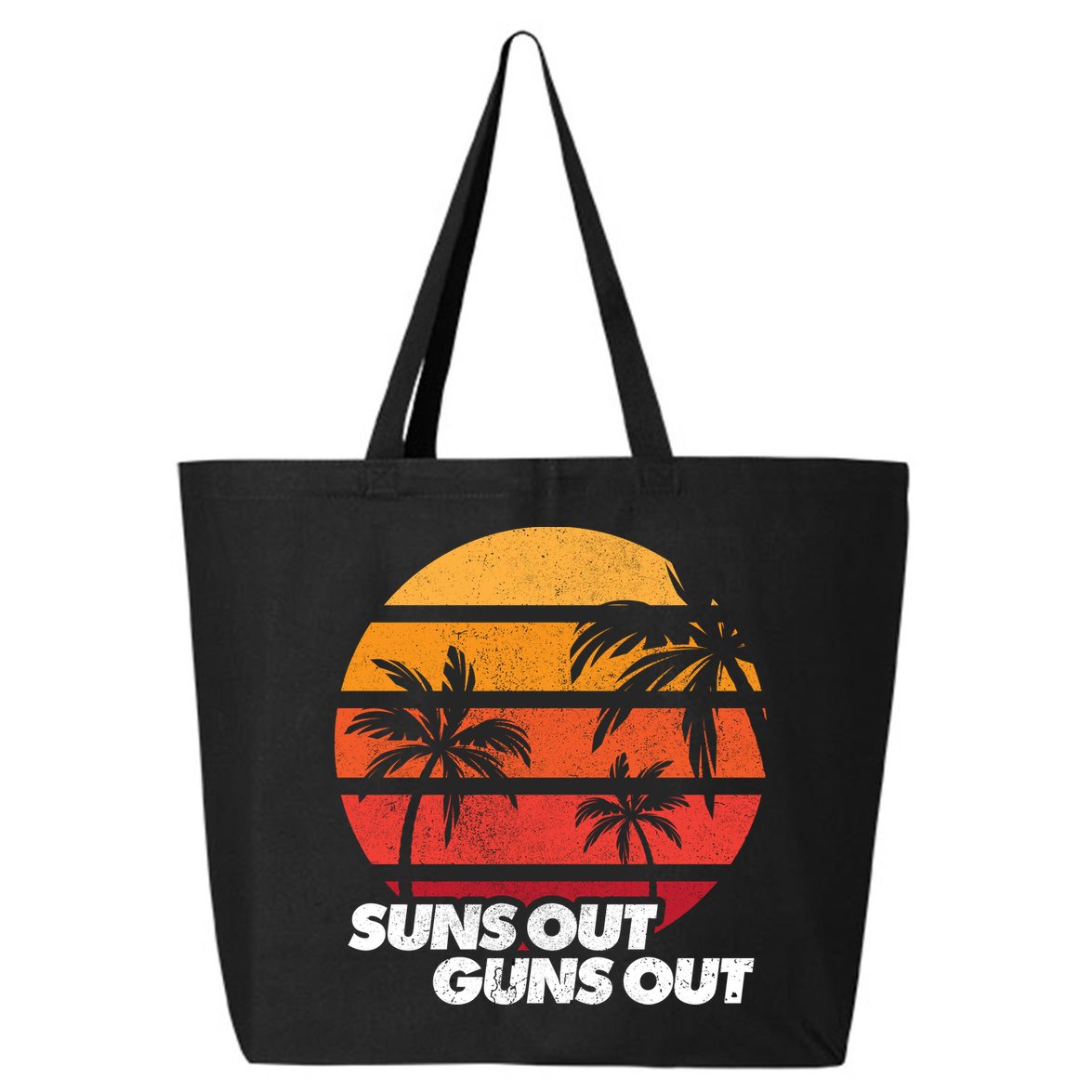 Suns Out Guns Out 25L Jumbo Tote