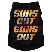 Suns Out Guns Out Summer Doggie Tank