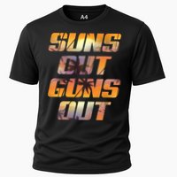 Suns Out Guns Out Summer Cooling Performance Crew T-Shirt