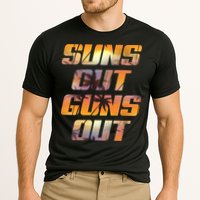 Suns Out Guns Out Summer Cooling Performance Crew T-Shirt