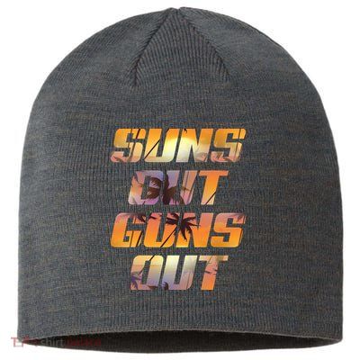 Suns Out Guns Out Summer Sustainable Beanie