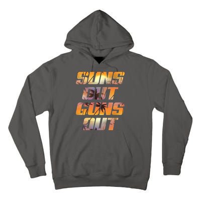 Suns Out Guns Out Summer Tall Hoodie