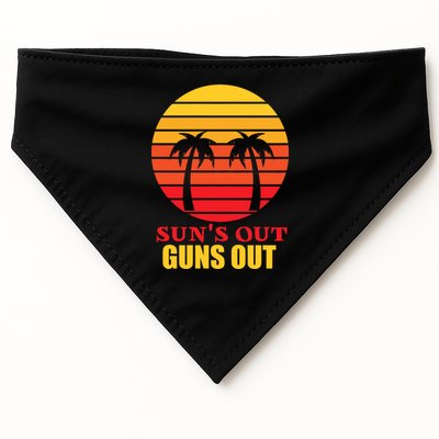 Sun's Out Guns Out Summer Party USA-Made Doggie Bandana