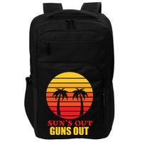 Sun's Out Guns Out Summer Party Impact Tech Backpack