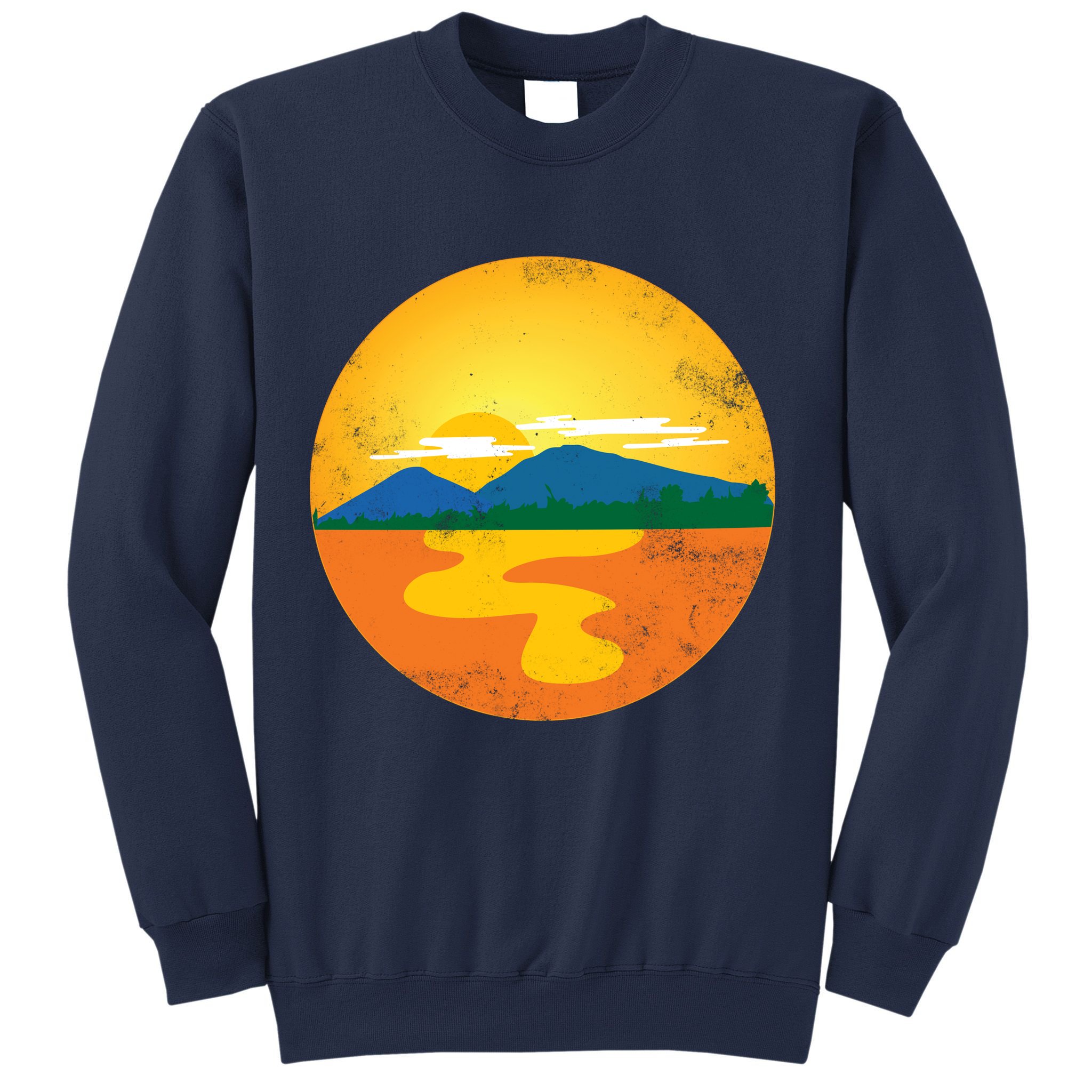 Sunset And Mountains Sweatshirt