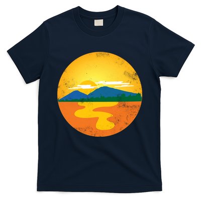 Sunset And Mountains T-Shirt