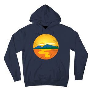 Sunset And Mountains Tall Hoodie