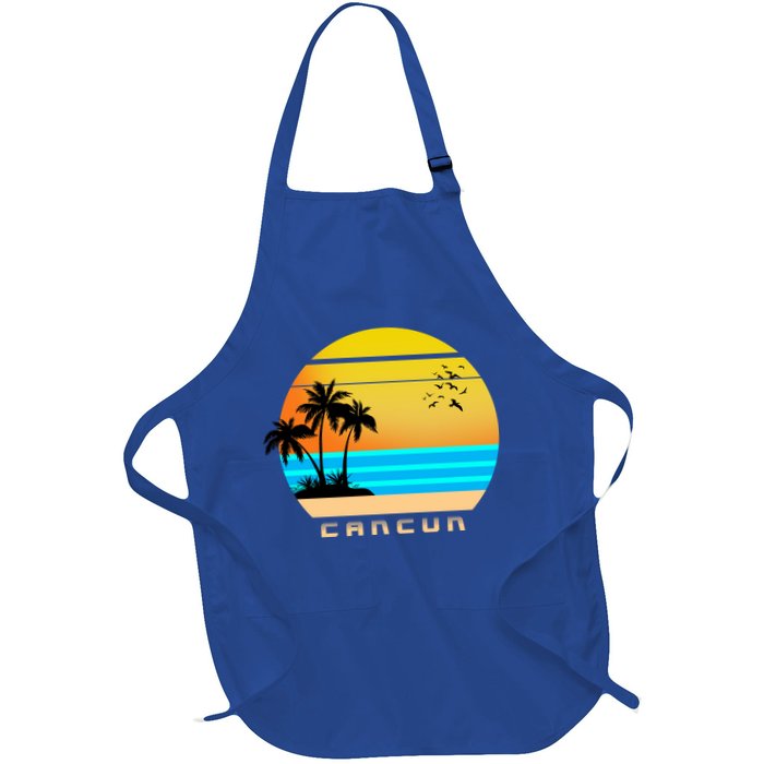 Sunset Beach Cancun Emblem Apron