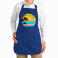 Sunset Beach Cancun Emblem Apron