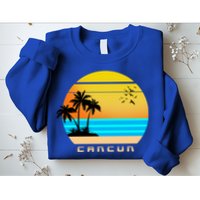 Sunset Beach Cancun Emblem Sweatshirt