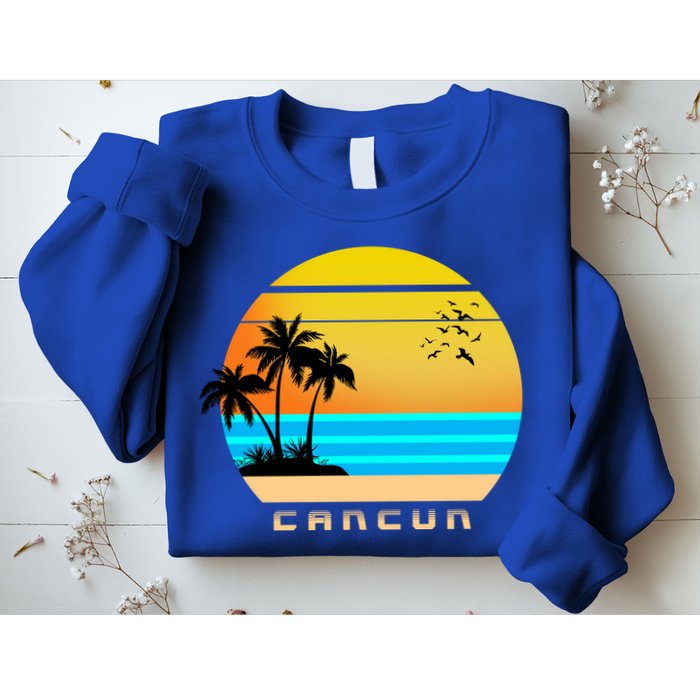 Sunset Beach Cancun Emblem Sweatshirt