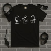 Sunset Curve Ghosts Band T-Shirt
