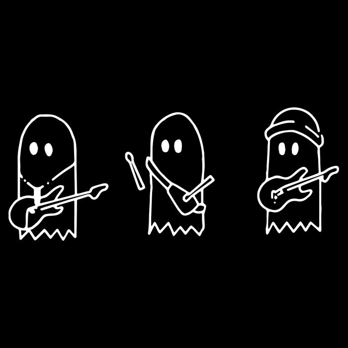 Sunset Curve Ghosts Band T-Shirt