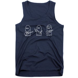 Sunset Curve Ghosts Band Tank Top