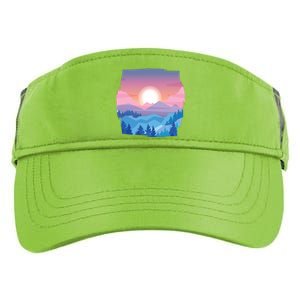 Sunset Mountain Adult Drive Performance Visor