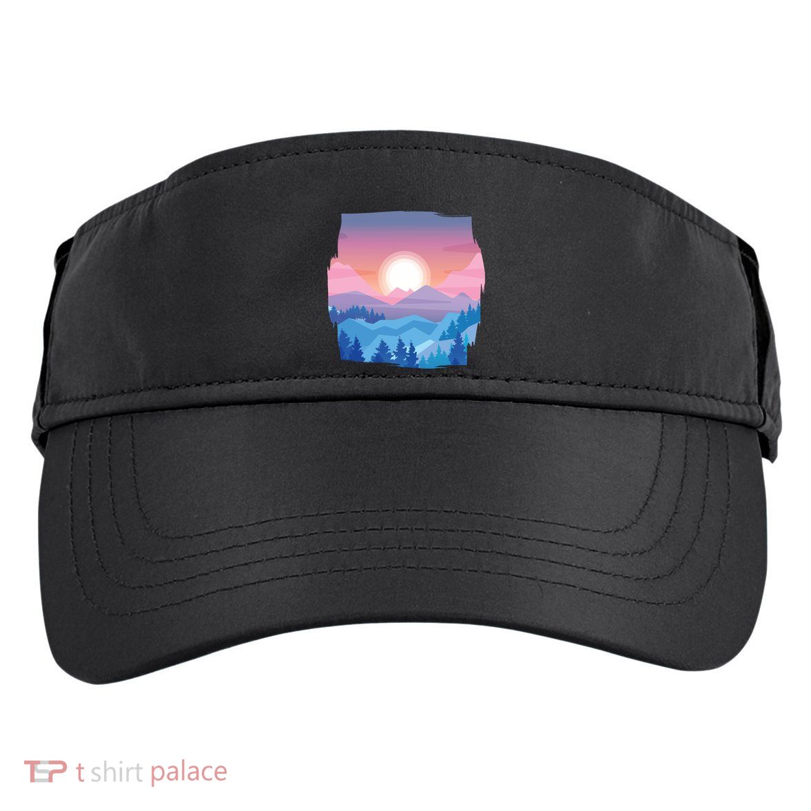 Sunset Mountain Adult Drive Performance Visor
