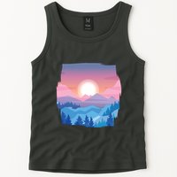 Sunset Mountain Tank Top