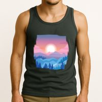 Sunset Mountain Tank Top