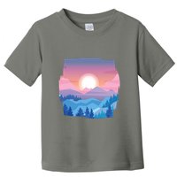 Sunset Mountain Toddler T-Shirt