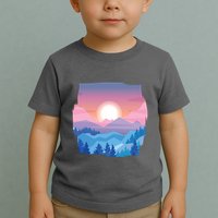 Sunset Mountain Toddler T-Shirt