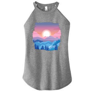 Sunset Mountain Women's Perfect Tri Rocker Tank