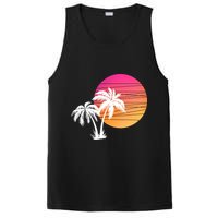 Sunset Palm Trees PosiCharge Competitor Tank