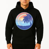 Sunset Rainbow Beach Hoodie