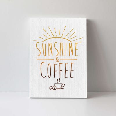 Sunshine And Coffee Canvas