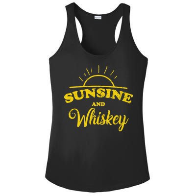 Sunshine And Whiskey Ladies PosiCharge Competitor Racerback Tank