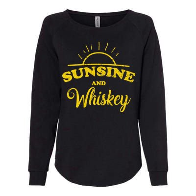 Sunshine And Whiskey Womens California Wash Sweatshirt