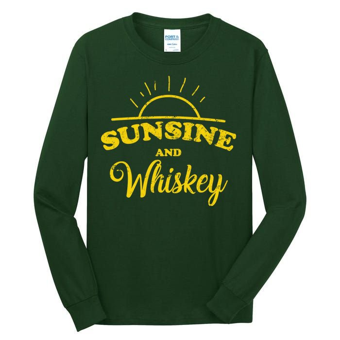 Sunshine And Whiskey Tall Long Sleeve T-Shirt