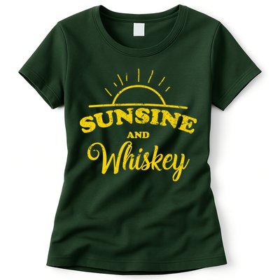 Sunshine And Whiskey Womens T-Shirt