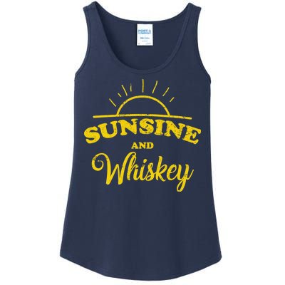 Sunshine And Whiskey Ladies Essential Tank