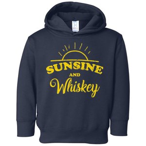 Sunshine And Whiskey Toddler Hoodie