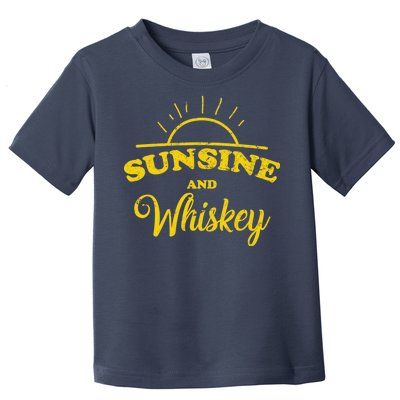 Sunshine And Whiskey Toddler T-Shirt